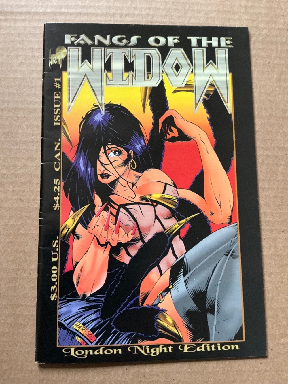 Fangs Of The Widow Issue #1 London Night Studios 1995